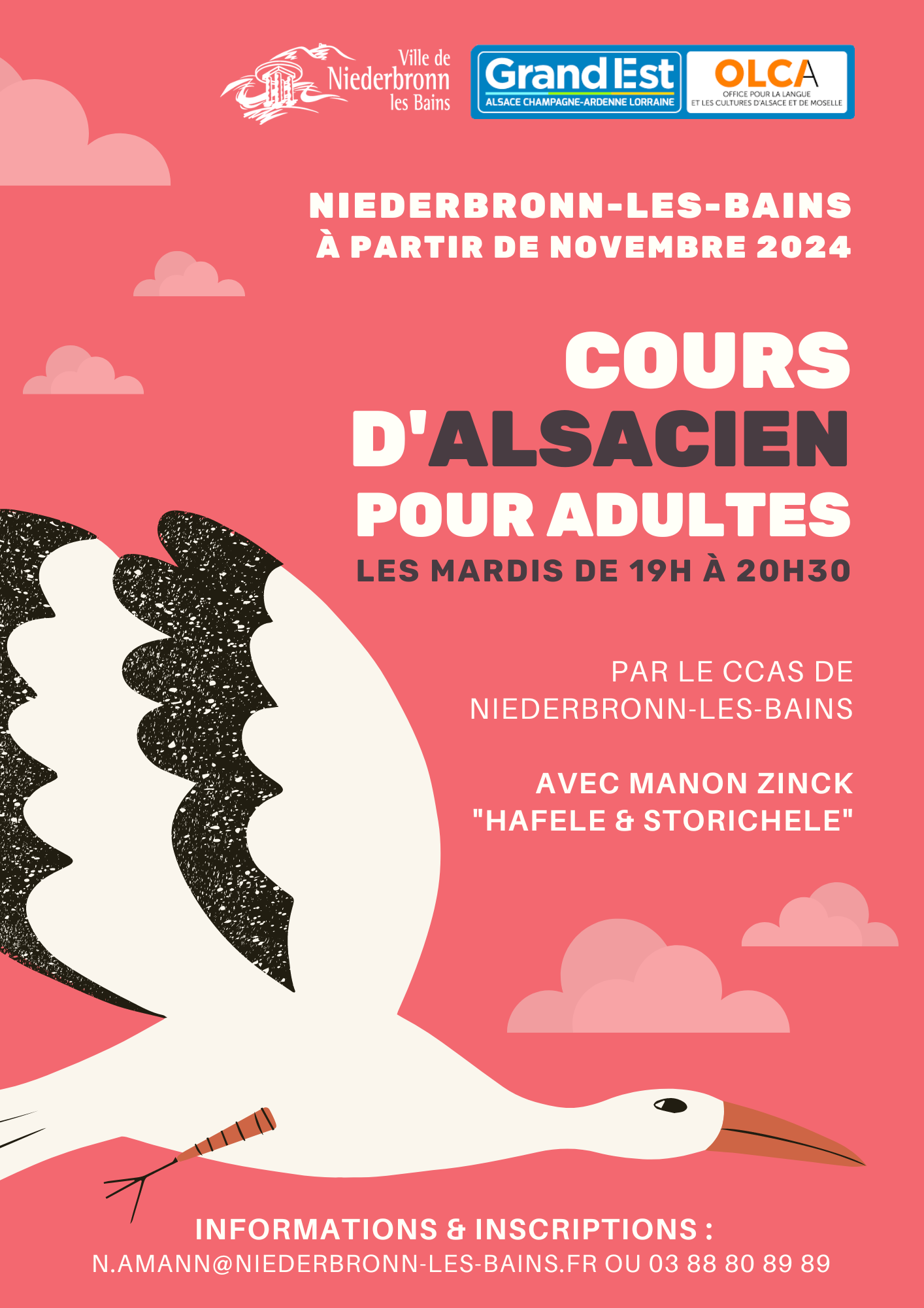 Affiche cours alsacien 2024 25